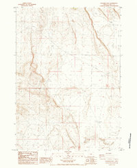 Goodrich Well 1984 topographic map thumbnail