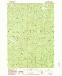 Goodwin Peak 1984 topographic map thumbnail