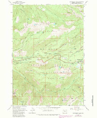 Government Camp 1962 topographic map thumbnail