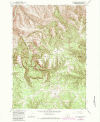 Granite Meadows 1967 topographic map preview