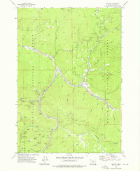Granite 1972 topographic map thumbnail