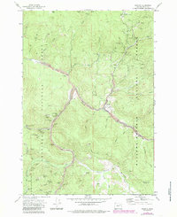 Granite 1972 topographic map preview