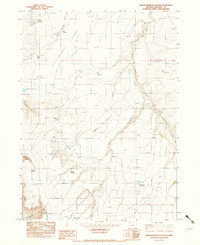 Grasshopper Flat South 1982 topographic map preview
