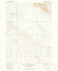 Grassy Ridge Well 1981 topographic map thumbnail