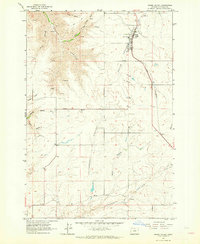 Grass Valley 1962 topographic map thumbnail