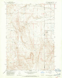 Graveyard Point 1967 topographic map thumbnail