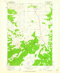 Gray Butte 1962 topographic map preview