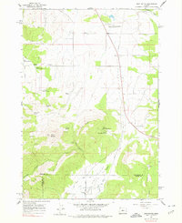 Gray Butte 1962 topographic map thumbnail