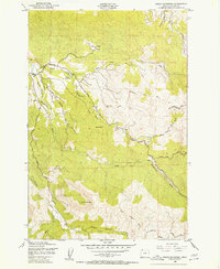 Green Mountain 1949 topographic map thumbnail