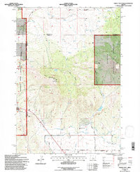 Grizzly Mtn topographic map thumbnail