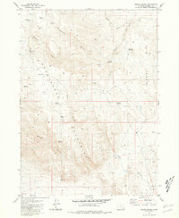 Groan Canyon 1981 topographic map thumbnail