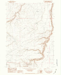 Guadalupe Meadows 1982 topographic map thumbnail