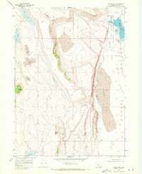 Guano Lake 1968 topographic map thumbnail