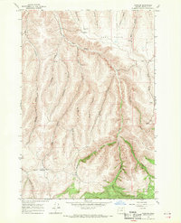 Gurdane 1968 topographic map thumbnail
