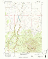 Hager Mtn topographic map thumbnail