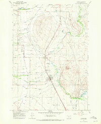 Haines 1967 topographic map thumbnail