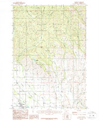 Halfway 1987 topographic map preview