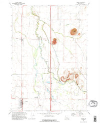 Halsey 1969 topographic map thumbnail