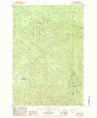 Hamlet 1984 topographic map thumbnail