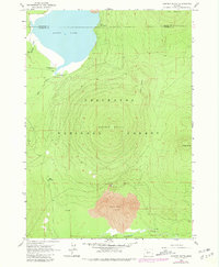 Hamner Butte 1963 topographic map preview