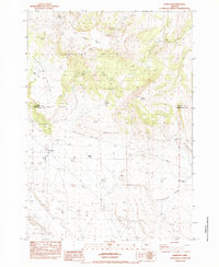 Hampton 1983 topographic map thumbnail