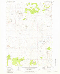 Hardin Ranch 1981 topographic map preview