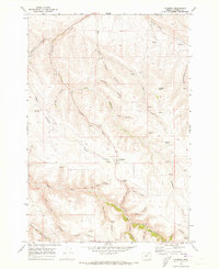 Hardman 1969 topographic map thumbnail