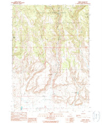 Harney 1990 topographic map thumbnail