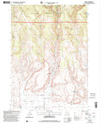 Harney 1999 topographic map thumbnail