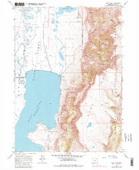 Hart Lake 1967 topographic map thumbnail