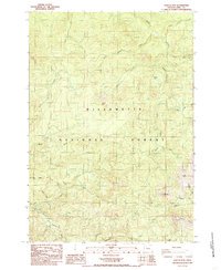 Harter Mtn topographic map thumbnail