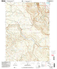 Harvey Creek 2004 topographic map thumbnail