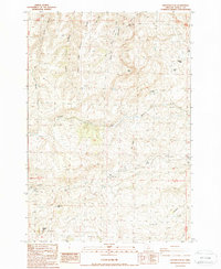 Hastings Peak 1987 topographic map thumbnail