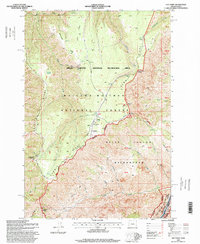 Hat Point 1995 topographic map thumbnail