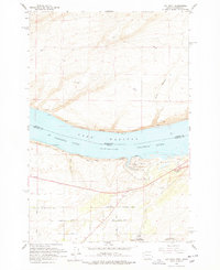 Hat Rock 1962 topographic map thumbnail