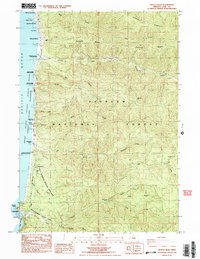 Heceta Head 1984 topographic map thumbnail