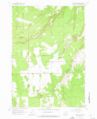 Henkle Butte 1962 topographic map thumbnail