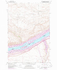 Heppner Junction 1962 topographic map thumbnail