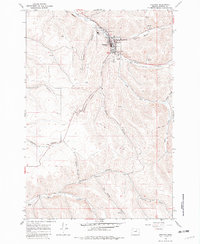 Heppner 1968 topographic map thumbnail