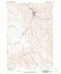 Heppner 1968 topographic map thumbnail