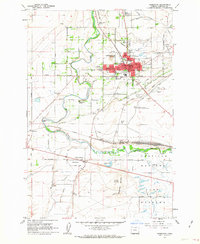 Hermiston 1962 topographic map thumbnail