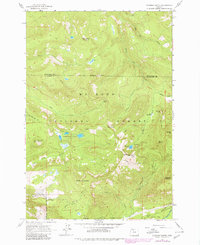 Hickman Butte 1962 topographic map thumbnail