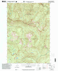 High Rock 1997 topographic map thumbnail