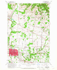 Hillsboro 1961 topographic map thumbnail