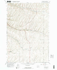 Holdman SE 1966 topographic map thumbnail