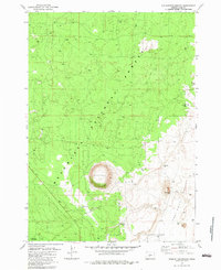 Hole-In-The-Ground 1982 topographic map thumbnail