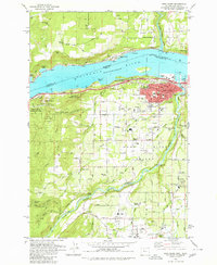 Hood River 1979 topographic map thumbnail