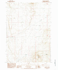 Horse Mtn topographic map thumbnail