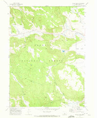 Horse Prairie 1968 topographic map thumbnail