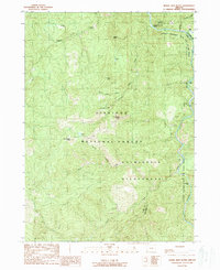 Horse Sign Butte 1989 topographic map thumbnail